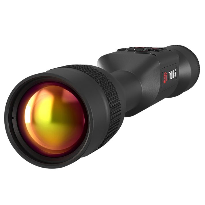 ATN TIWST5650A Thor 5 640 Thermal Rifle Scope, Black Anodized 4-32x Smart Mil Dot Reticle w/Zoom. 640x480, 60 fps Resolution