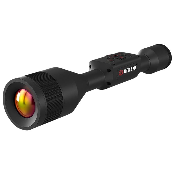 ATN TIWST51250A Thor 5 XDThermal Rifle Scope, Black Anodized 2-20x Smart Mil Dot Reticle w/Zoom, 1280x1024 12 Micron Resolution