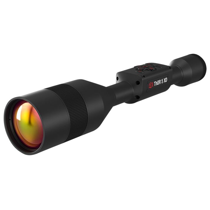 ATN TIWST51275A Thor 5 XDThermal Rifle Scope, Black Anodized 3-30x Smart Mil Dot Reticle w/Zoom, 1280x1024 12 Micron Resolution