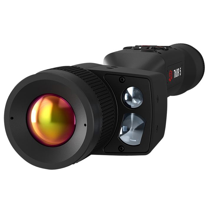 ATN TIWST5335LRF Thor 5 320 LRF Thermal Rifle Scope Black Anodized 5-20x Smart Mil Dot Reticle, Zoom 320x240 12 Microns, 60 fps Resolution
