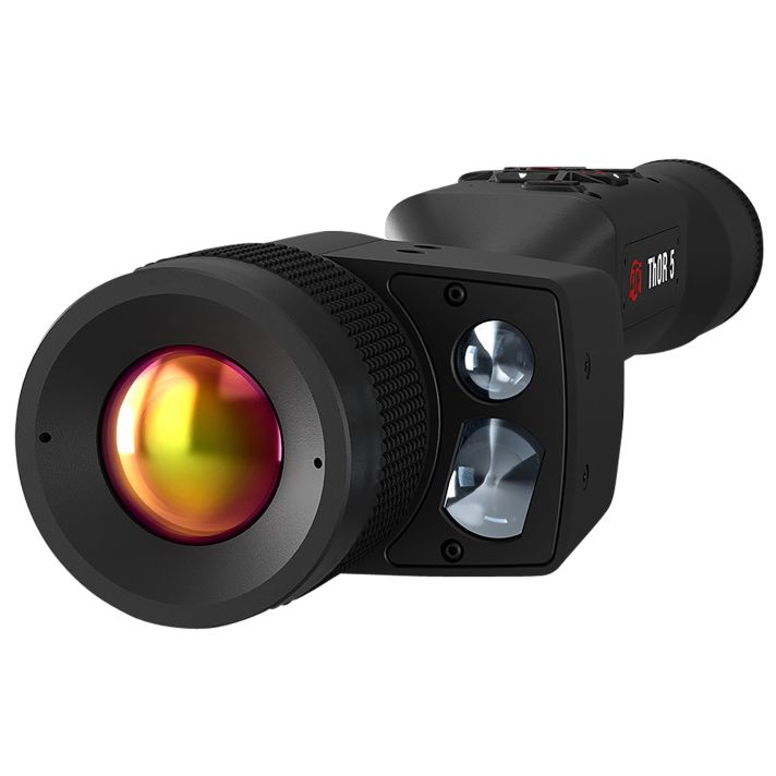 ATN TIWST5635LRF Thor 5 640 LRF Thermal Rifle Scope Black Anodized, 3-24x Smart Mil Dot Reticle, Zoom, 640x480, 60 fps Resolution