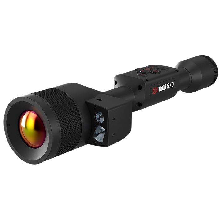 ATN TIWST51250LRF Thor 5 XD LRF Thermal Rifle Scope Black Anodized 2-20x Smart Mil Dot Reticle, Zoom. 1280x1024 12 Micron 60 fps
