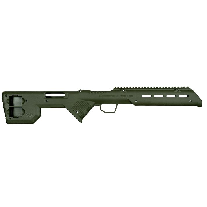Desert Tech TRK22GRN TREK-22 Rifle Chassis OD Green Synthetic, Fixed Bullpup, Fits Ruger 10/22, 26.75" OAL