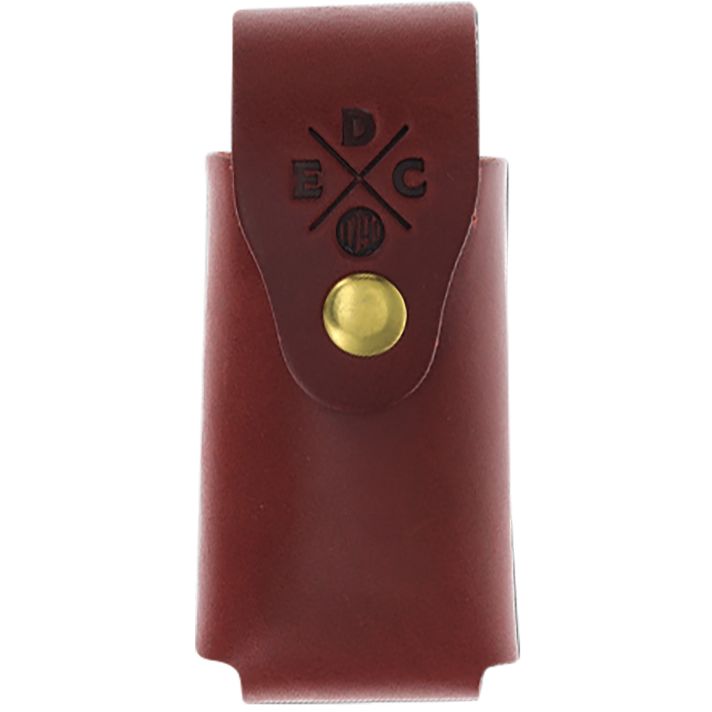 1791 Gunleather HDESSLSCHNA EDC Heavy Duty Easy Slide OWB Chestnut Leather Belt Slide Ambidextrous