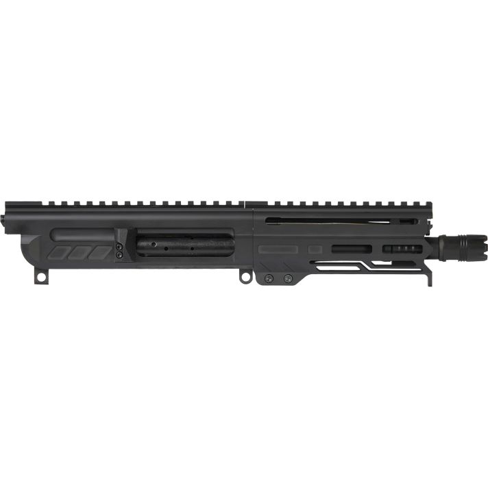 CMMG 30B0E67AB Dissent MK4 300 Blackout 6.50", Left Side Charging Handle, Armor Black, Zeroed Linear Comp, 4.60" M-LOK Handguard, Picatinny End Plate, Fits AR-Platform