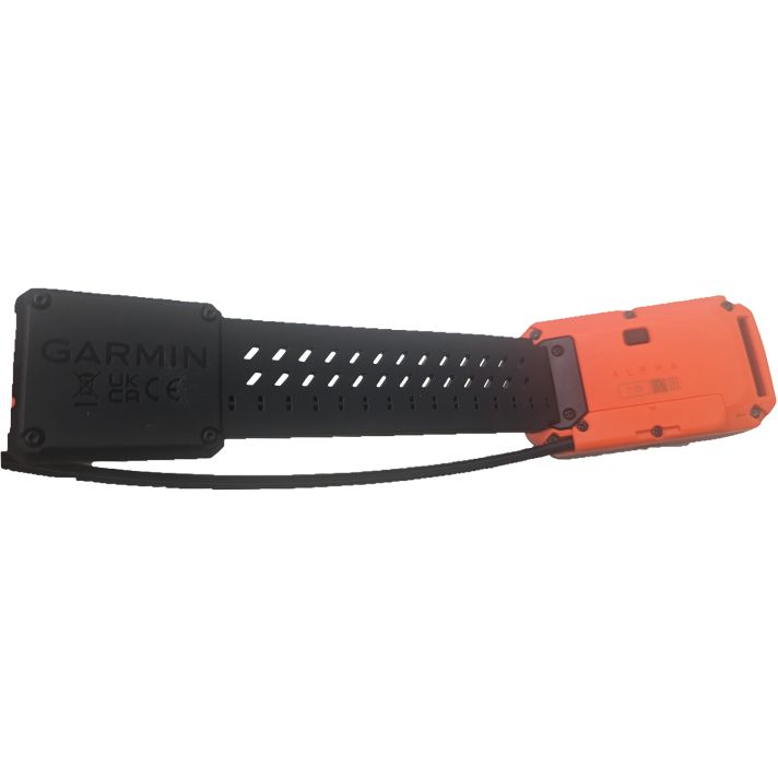 Garmin 0101302306 Flex Band Replacement For Alpha T20 Black/Orange