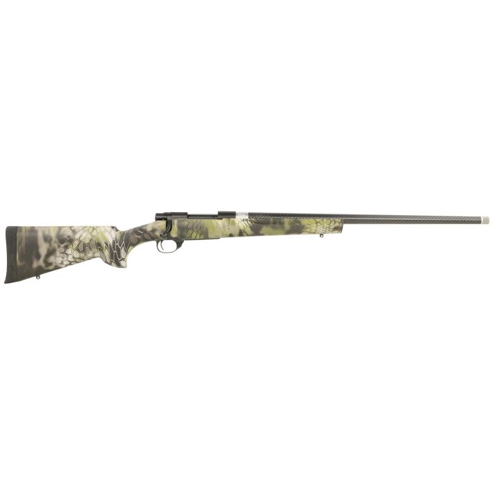 Howa HGCF308KAC M1500 HS Precision 308 Win 5+1 24" Threaded Carbon Fiber Barrel, Black Rec, Kryptek Altitude HS Precision Stock