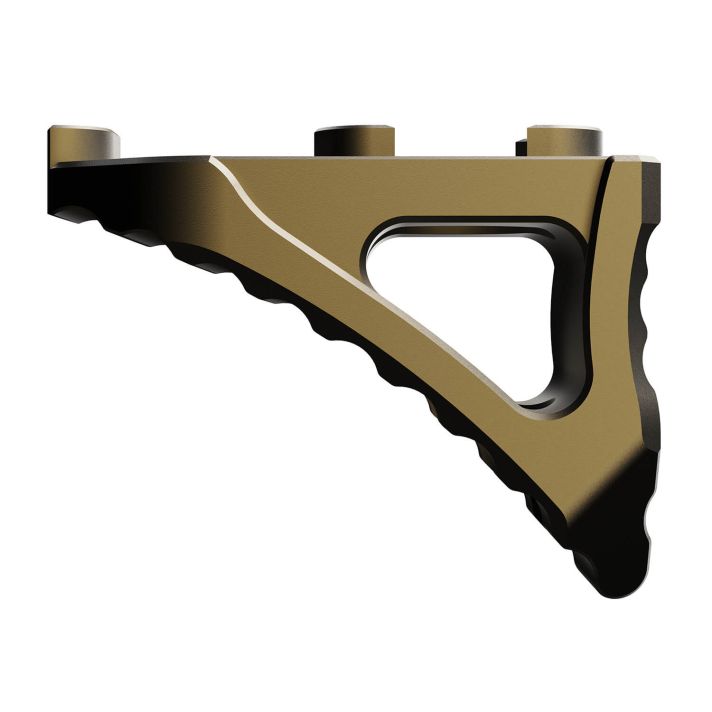 Rise Armament RA030SB Micro Hand StopSkeletonized Spartan Bronze Aluminum for M-LOK Handgaurd