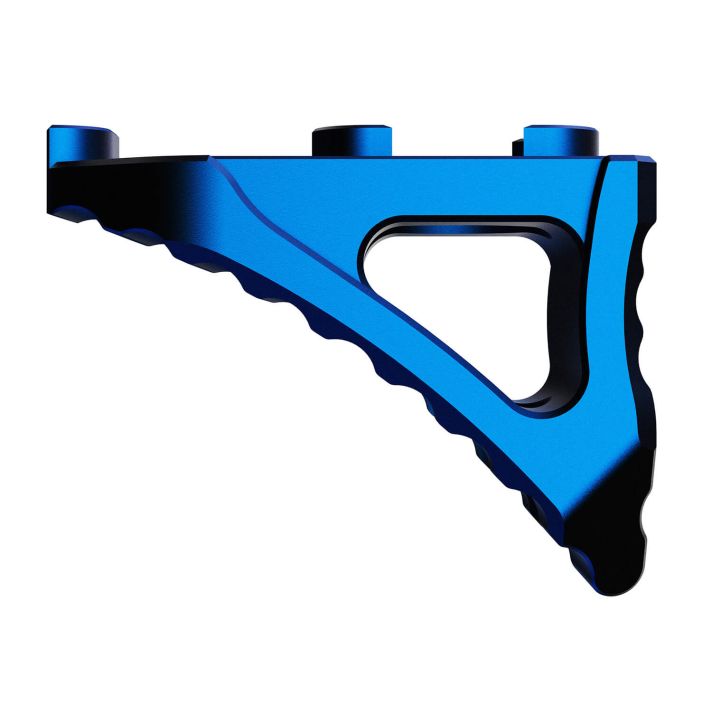Rise Armament RA030BLU Micro Hand StopSkeletonized Patriot Blue Aluminum for M-LOK Handgaurd