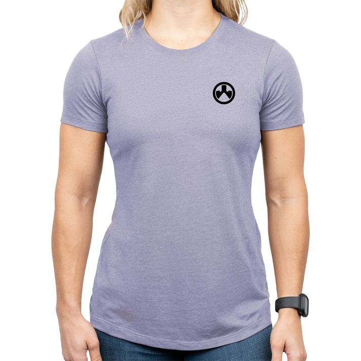 Magpul MAG1340-530-XL Groovy Women's Orchid Heather Cotton/Polyester Short Sleeve XL