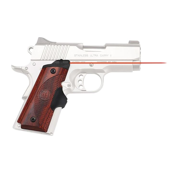 Crimson Trace LG902 LG-902 Lasergrips Master Series Black Red Laser 1911 Compact