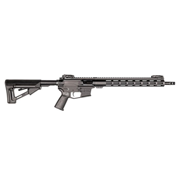 ArmaLiteM-15 PDW 9mm Luger 33+1 16", Black, Muzzle Brake, Magpul Furniture, STR Stock, MOE+ Grip, MBUS Sights (Glock Mag Compatible)