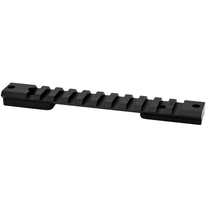 Warne V473M Vapor Picatinny Rail Black Anodized Aluminum Sauer 100/101/Bergara B-14/Rem 700 Short Action, 0 MOA