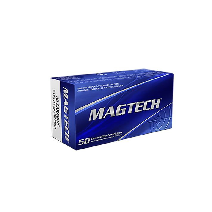 Magtech 30B Tactical/Training30Carbine 110gr Jacketed Soft Point 50 Per Box/20 Case