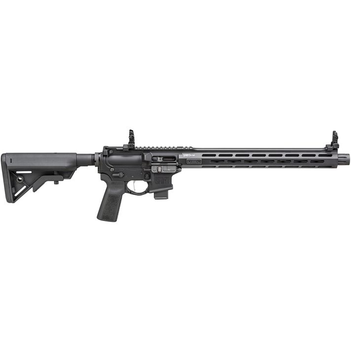 Springfield Armory STV91609BLC SAINT Victor 9mm Luger 16" 10+1, Black, B5 Sytems Bravo Stock & Type 23 Grip, Flip-Up Sights, Blast Diverter