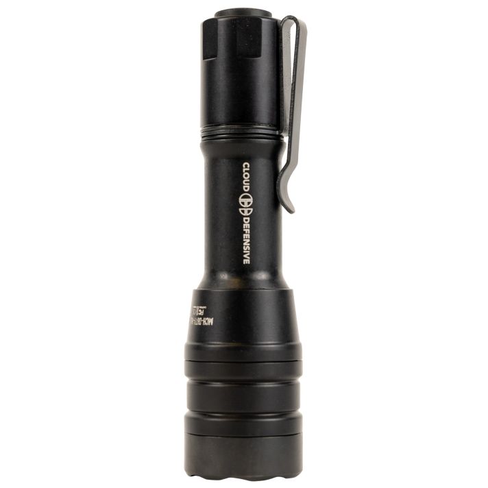 Cloud Defensive CD2203DFPBLK MCH-Duty-HO-DFBlack Anodized 1,800 Lumens White