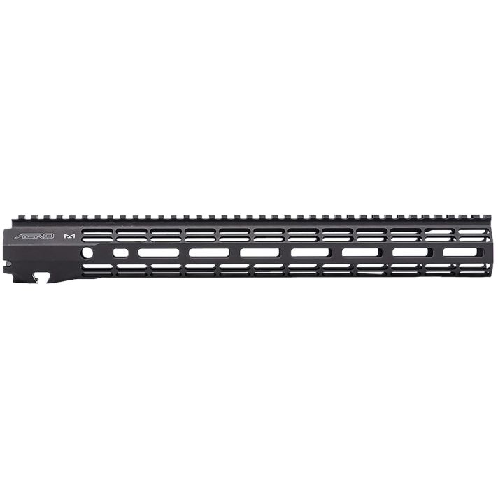 Aero Precision APRA500705A Atlas R-One Handguard 15" M-LOK, Black Anodized Aluminum, Full Length Picatinny Top, QD Sling Mounts, Mounting Hardware Included for M4E1/AR-15