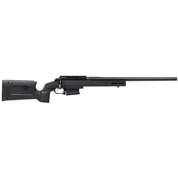 Aero Precision APBR01030002 SOLUS Bravo 6.5 Creedmoor 5+1 22" Threaded Sendero Profile, Black, Fully Adjustable KRG Bravo Chassis, Single Stage Trigger, Scope Mount