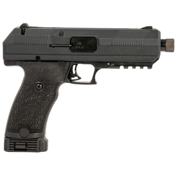 Hi-Point JCP40G2 JCP Gen2 40 S&W 10+1, 4.50" Black Steel Barrel, Black Powder Coated Serrated Steel Slide, Black Polymer Frame w/Picatinny Rail
