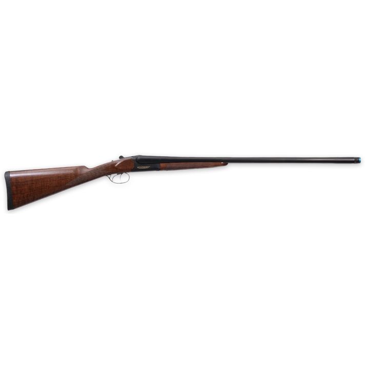 Weatherby OG12028DSM Orion SxS 20 Gauge Break Open 3" 2 Shot 28" Blued Side By Side Barrel, Blued Steel Receiver, Straight English w/Splinter Forend Walnut Stock