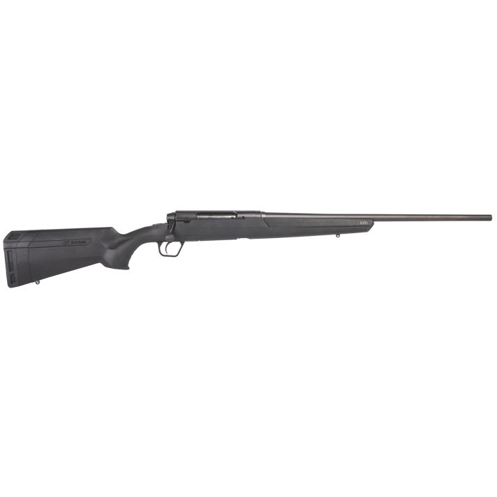 Savage Arms 58121 AxisFull Size 400 Legend 4+1 20" Matte Black Heavy Sporter Barrel, Matte Black Carbon Steel Receiver Drilled & Tapped, Matte Black Fixed Synthetic Stock, Right Hand