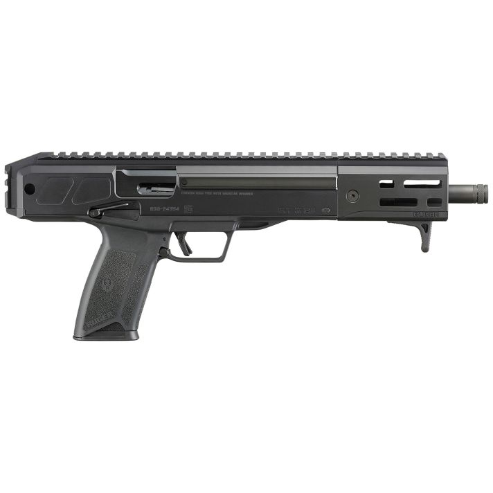Ruger 19303 LC Charger 5.7x28mm 20+1 10.30" Black Nitride Steel Threaded Barrel, M-LOK Handguards, Black Hard Coat Anodized Picatinny Rail Receiver, Black Polymer Grips, Ambidextrous