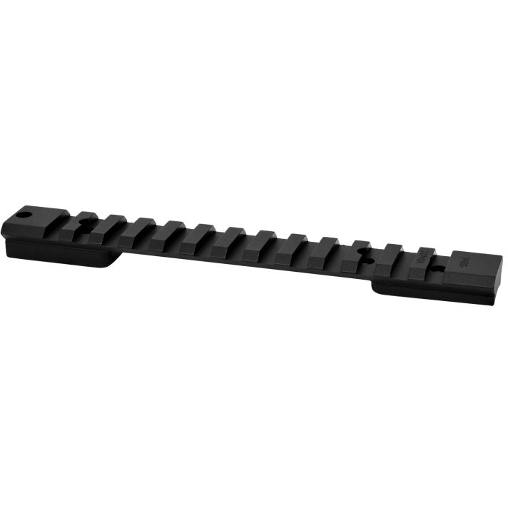 Warne V485M Vapor Picatinny Rail Black Anodized Ruger American Long Action, 0 MOA
