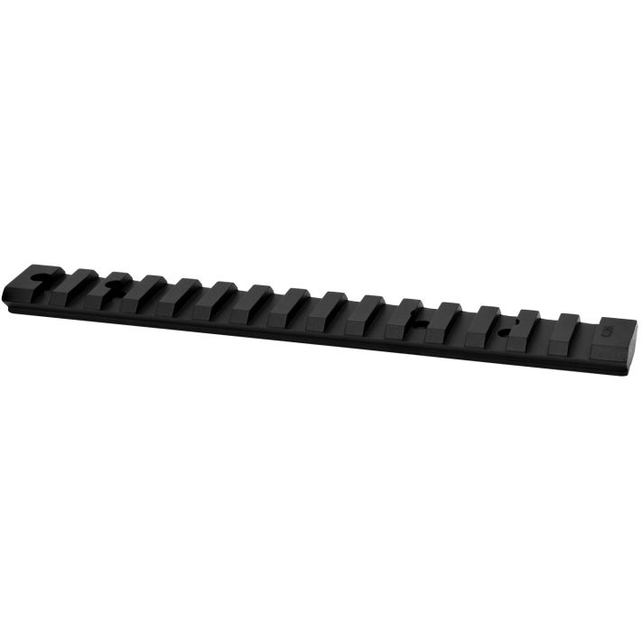 Warne V4T320MOA Vapor Picatinny Rail Black Anodized Aluminum Fits Tikka T3/T3x, 20 MOA