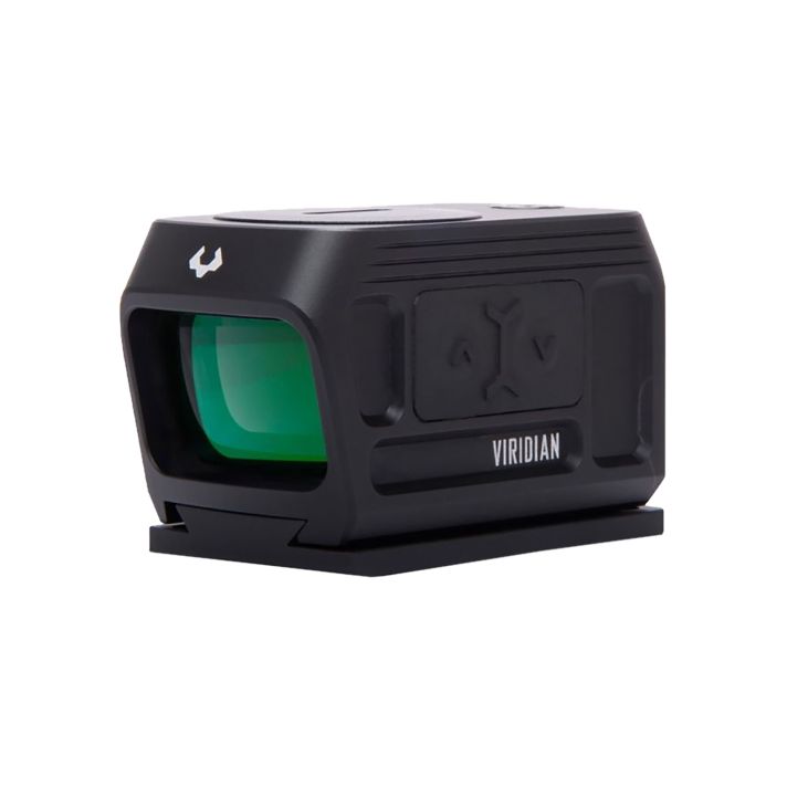 Viridian 9810051 RFX45Black 1 x 24 mm x 15.5 mm 5 MOA Green Dot ACRO/Glock MOS