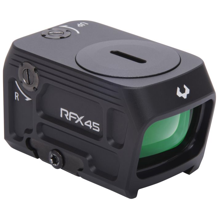 Viridian 9810058 RFX45Black Anodized 1 x 24 mm x 15.5 mm 5 MOA Green Dot ACRO/Docter