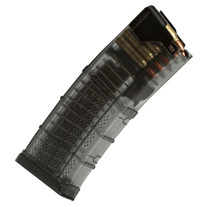 Lancer L5AWML1030SMK L5AWMSmoke Detachable 10rd 5.56x45mm NATO for AR-Platform
