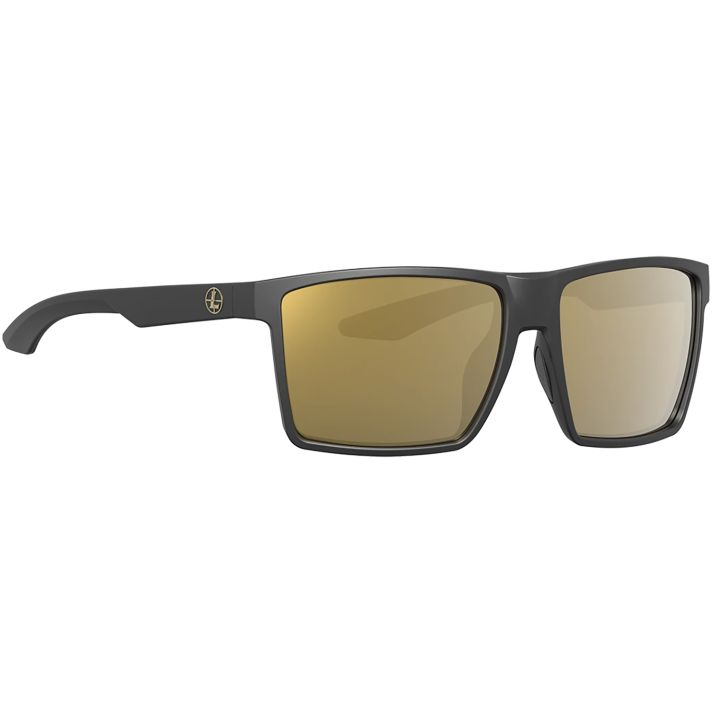 Leupold 184363 Performance Wear Desoto Bronze Mirror Lens Polycarbonate Matte Black Frame