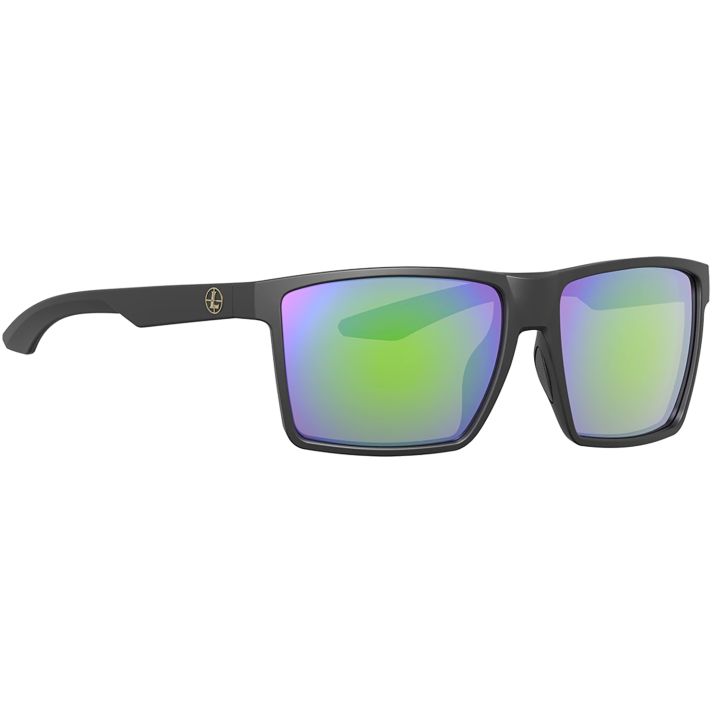 Leupold 184364 Performance Wear Desoto Emerald Mirror Lens Polycarbonate Matte Black Frame