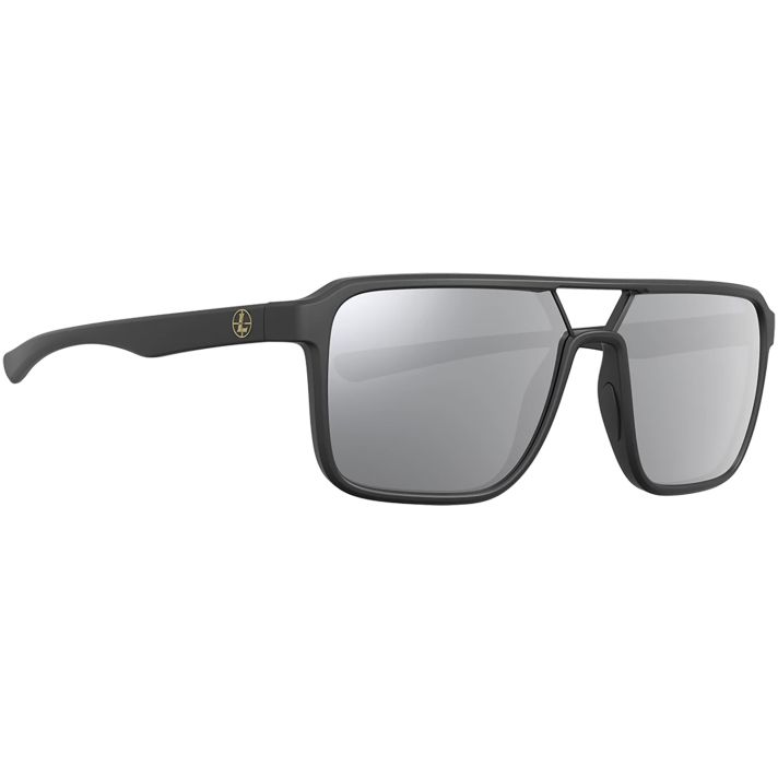 Leupold 182672 Performance Wear Bridger Shadow Gray Flash Lens Polycarbonate Matte Black Frame