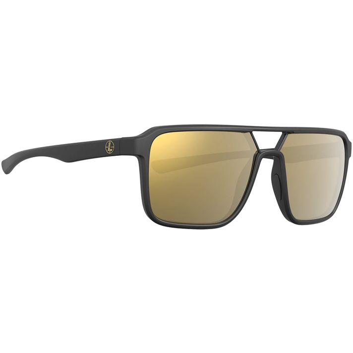 Leupold 182675 Performance Wear Bridger Bronze Mirror Lens Polycarbonate Matte Black Frame