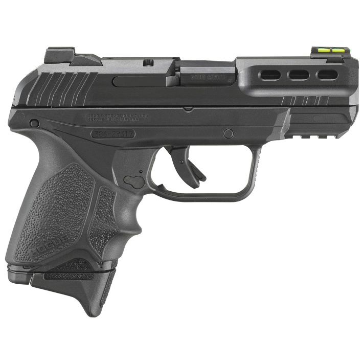 Ruger 3854 Security-380 *MA Compliant 380 ACP 10+1 3.42" Black Oxide Steel Barrel, Black Serrated Steel Slide, Black Polymer Frame w/Picatinny Rai,l Black Polymer Grip, Lite Rack System, Right Hand