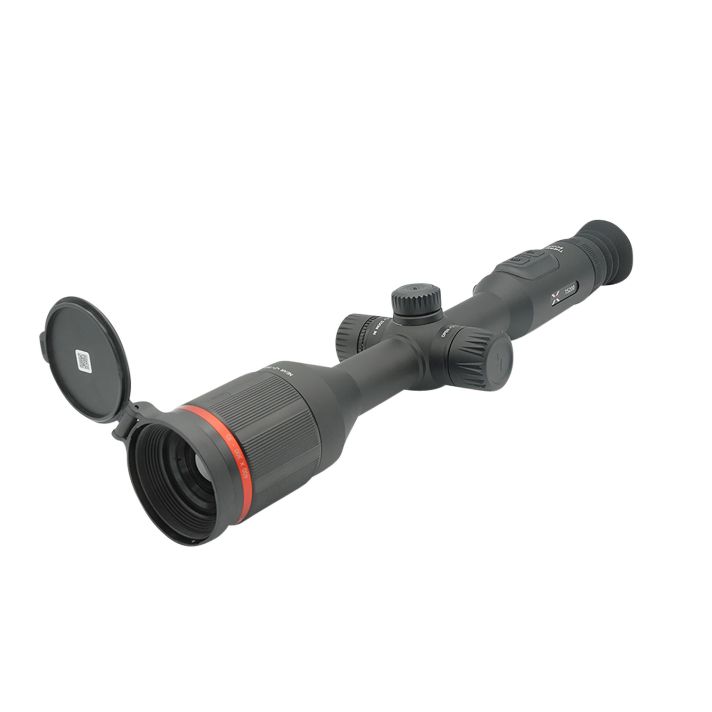 X-Vision 203203 TS200 Thermal Scope with Rings, Black, 2.3-9.2x35mm, Multi Reticle/Color 1024x768 OLED, 2,600 yds Detection Range, 400x300 Thermal Sensor, Photo/Video/PiP