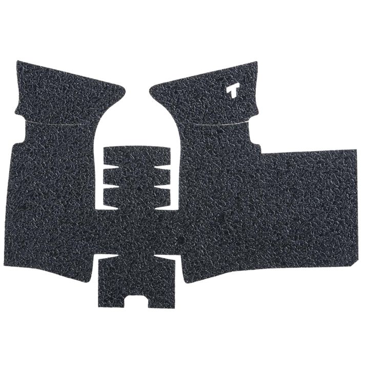 Talon Grips EV08R Adhesive GripTextured Black Rubber, Fits (Full Size) Sig P250, P320, M17/M18