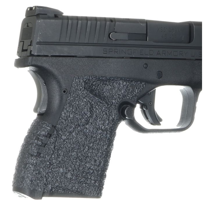 Talon Grips EV09R Adhesive GripTextured Black Rubber, Fits Springfield XD-S (9/45)