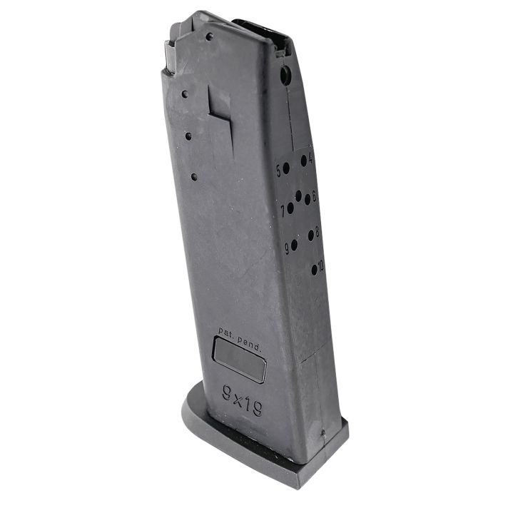 HK 50248611 USPBlack Detachable 10rd 9mm Luger (Full Size)