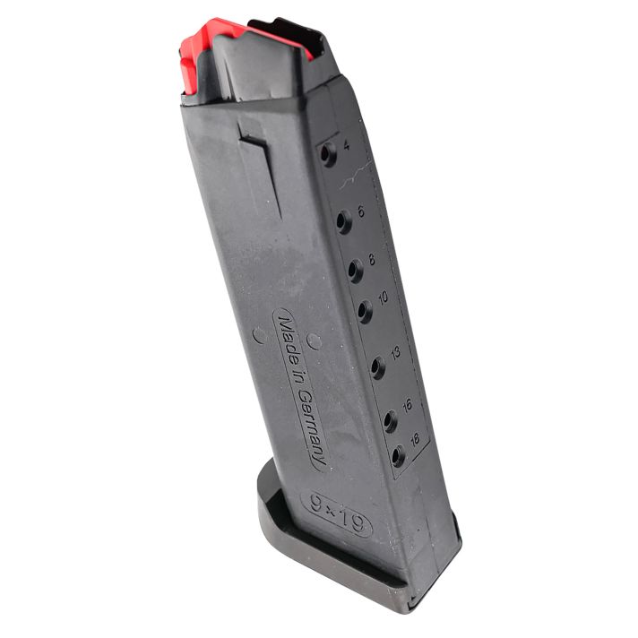HK 50259081 USPBlack Detachable 18rd 9mm Luger for H&K USP/USP Tactical/USP Elite/USP Expert