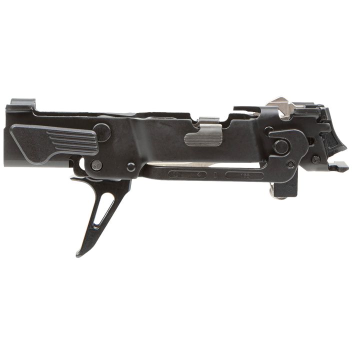 Sig Sauer 8900165 P365 Custom Works Fire Control Unit *FFL Item (FCU Only), 9mm Luger/380 ACP, Black Nitride, Titanium Frame & Flat Face Trigger, Fits Sig P365 Parts