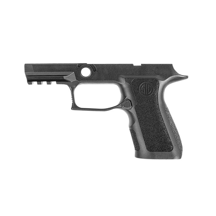 Sig Sauer GRIPMODXC943MBLK P320 Grip Module X-Series Compact (Medium Size Module), 9mm Luger/40 S&W/357 Sig, Black Polymer, Fits Sig P320 (3.60" & 3.90")