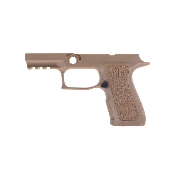Sig Sauer GRIPMODXC943MCOY P320 Grip Module X-Series Compact (Medium Size Module), 9mm Luger/40 S&W/357 Sig, Coyote Polymer, Fits Sig P320 (3.60" & 3.90")