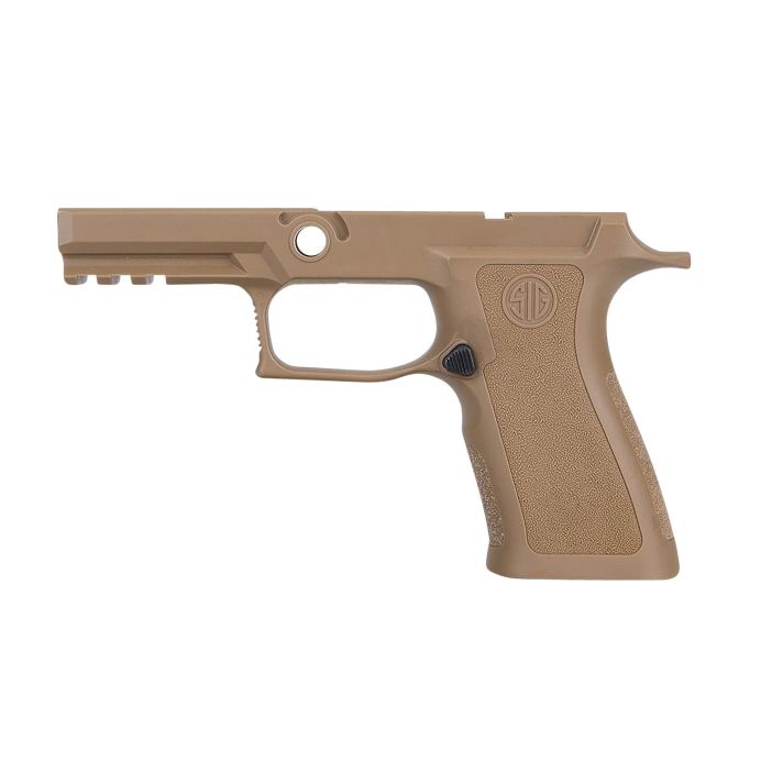 Sig Sauer GRIPMODXCA943SMCOY P320 Grip Module X-Series Carry (Small Size Module), 9mm Luger/40 S&W/357 Sig, Coyote Polymer, Fits Sig P320 (3.90" & 4.70")