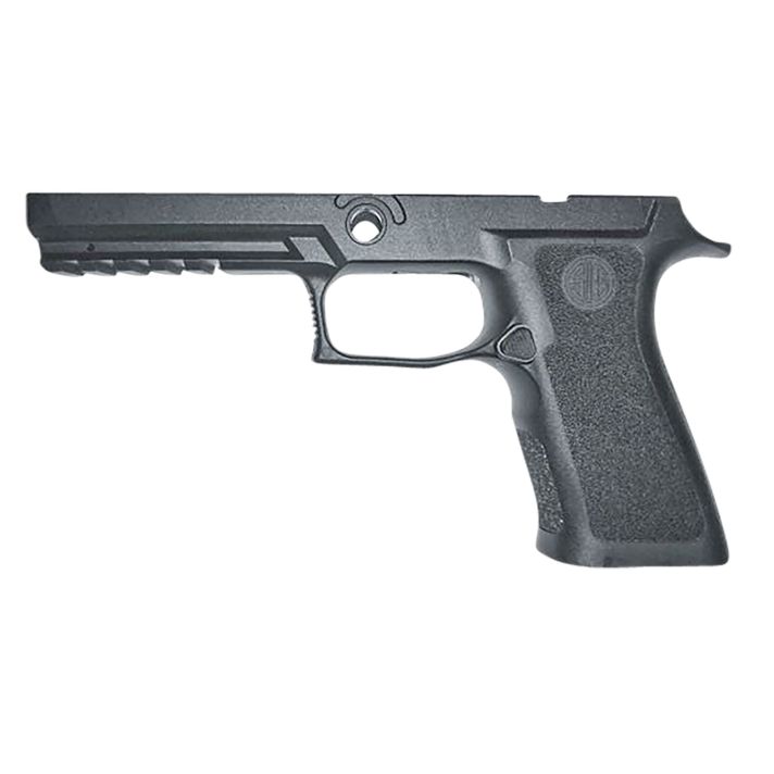 Sig Sauer GRIPMODXF943MBLK P320 Grip Module X-Series (Medium Size Module), 9mm Luger/40 S&W/357 Sig, Black Polymer, Fits Full Size Sig P320 (4.70")