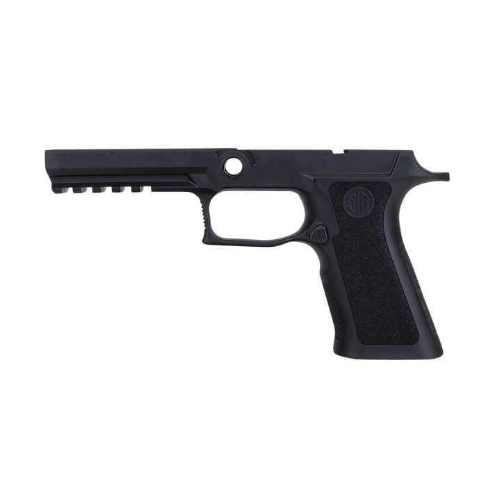Sig Sauer GRIPMODXF943SMBLK P320 Grip Module X-Series (Small Size Module), 9mm Luger/40 S&W/357 Sig, Black Polymer, Fits Full Size Sig P320 (4.70")