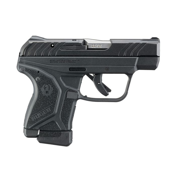 Ruger 13747 LCP II *CA Compliant 22 LR 10+1 2.75" Satin Stainless Barrel, Black Oxide Serrated Slide & Textured Polymer Frame/Grip, Lite Rack System