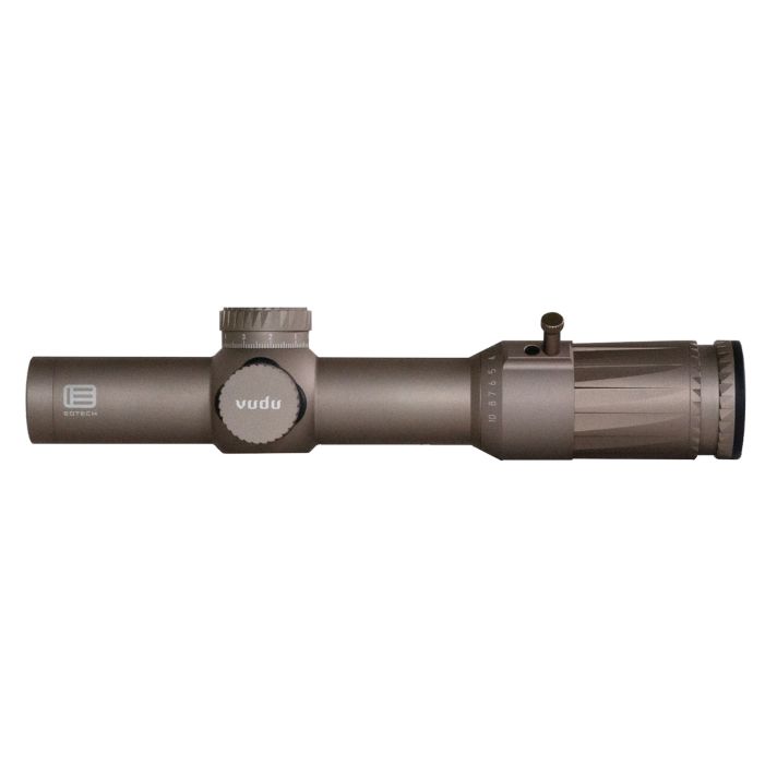 Eotech VDU110FFSR4TAN VuduTan 1-10x28mm 34mm Tube, 1 MOA Illuminated Red SR4 MOA Reticle