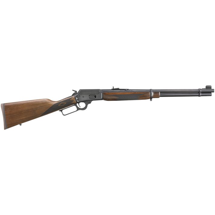 Marlin 70401 1894 Classic 44 Rem Mag/44 Special 10+1/11+1 20.25", Satin Blued Barrel/Rec, American Black Walnut Fixed Stock, Adj. Sight